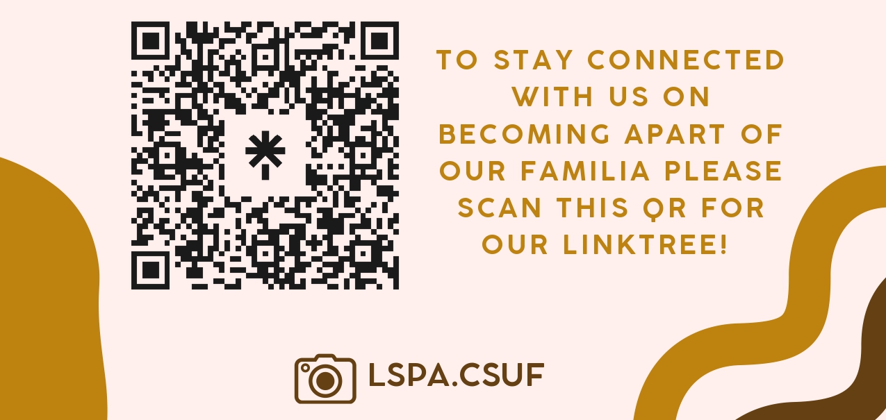 LSPA flyer with QR code to stay connected